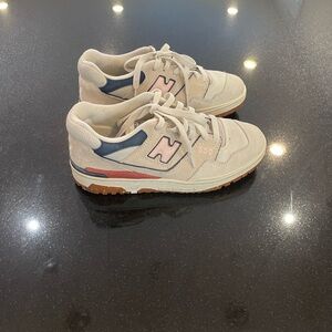 New Balance 550 sea salt quartz pink